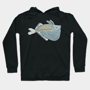 Hungry Hatchetfish Cartoon Hoodie